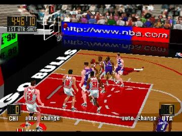 NBA in the Zone 98 (US) screen shot game playing